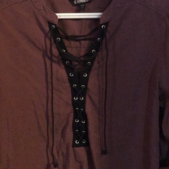 Express large lyocell (rayon) material top - Picture 2 of 3